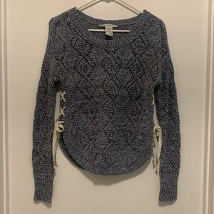 American Rag Sweater w/ Ribbons on each side Size S